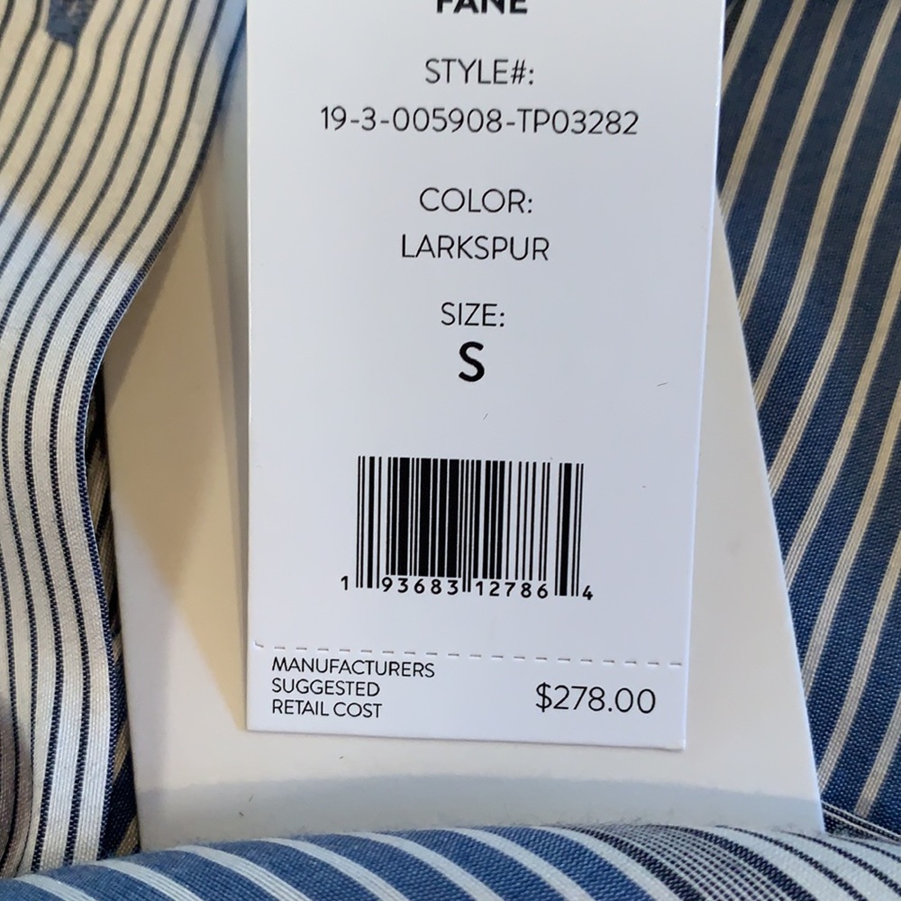 JOIE FANE STRIPED BLOUSE NWT - Picture 9 of 9